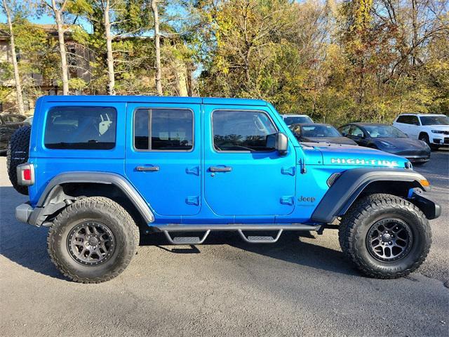 used 2022 Jeep Wrangler Unlimited car, priced at $38,855