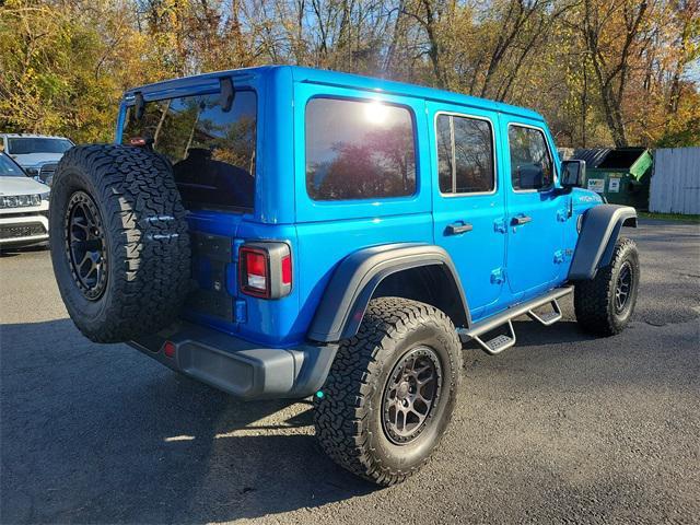 used 2022 Jeep Wrangler Unlimited car, priced at $38,855