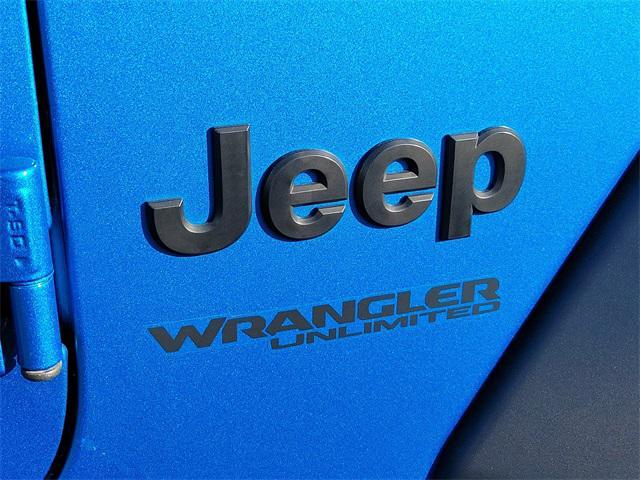 used 2022 Jeep Wrangler Unlimited car, priced at $38,855