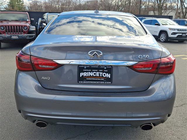 used 2021 INFINITI Q50 car, priced at $21,985