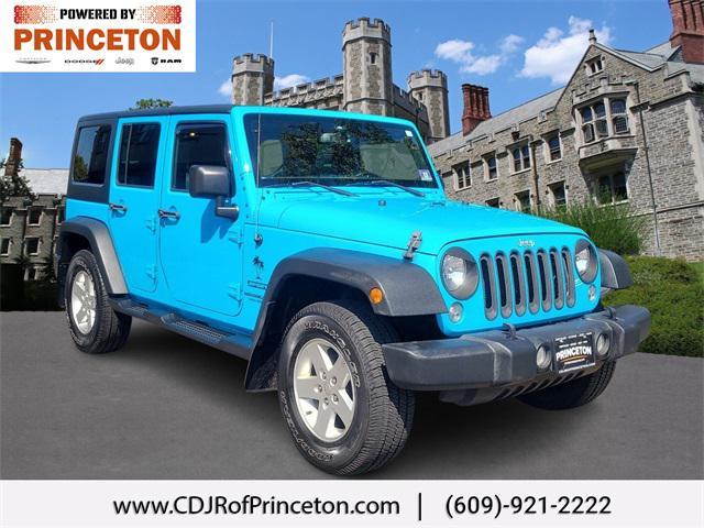 used 2017 Jeep Wrangler Unlimited car, priced at $18,258