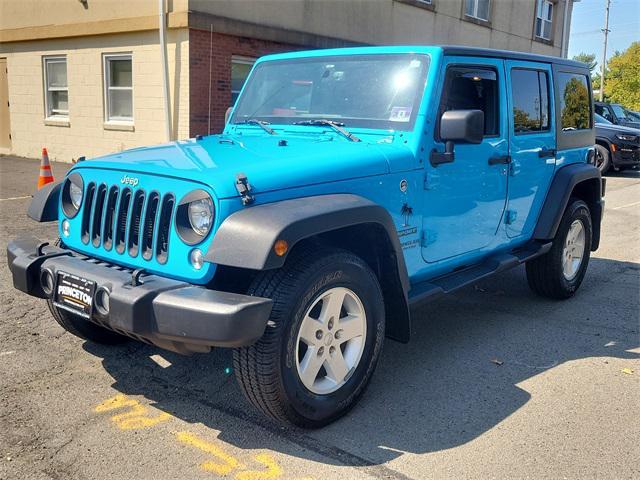 used 2017 Jeep Wrangler Unlimited car, priced at $18,258