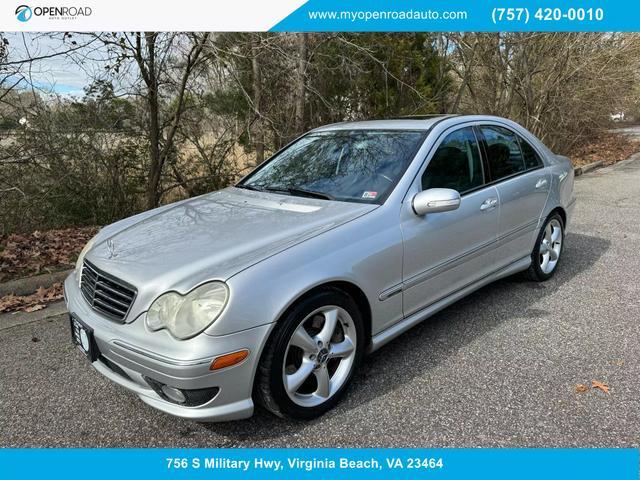 used 2005 Mercedes-Benz C-Class car, priced at $4,750