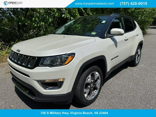 used 2018 Jeep Compass car, priced at $14,995