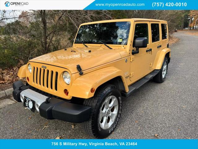 used 2013 Jeep Wrangler Unlimited car, priced at $17,750