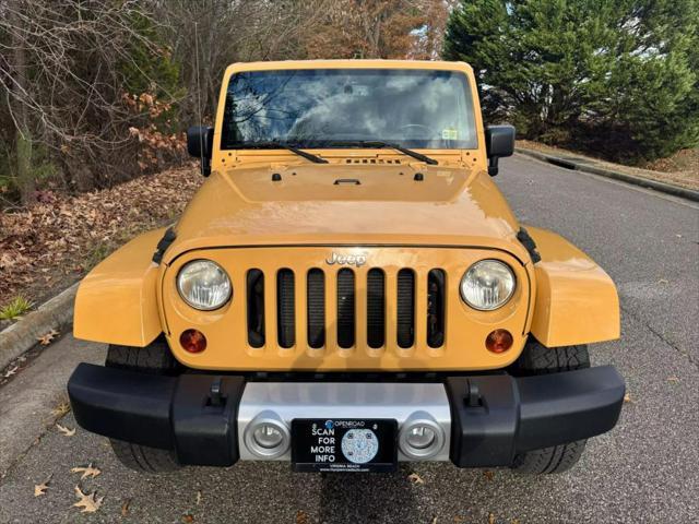 used 2013 Jeep Wrangler Unlimited car, priced at $17,750