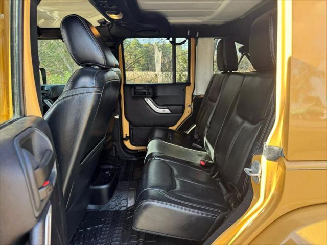 used 2013 Jeep Wrangler Unlimited car, priced at $17,750