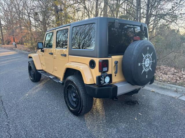 used 2013 Jeep Wrangler Unlimited car, priced at $15,995