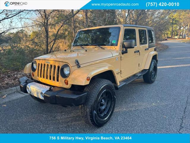 used 2013 Jeep Wrangler Unlimited car, priced at $15,995