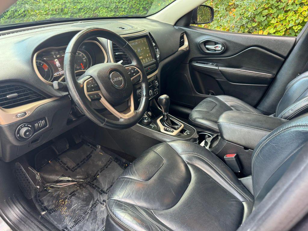 used 2017 Jeep Cherokee car, priced at $10,500