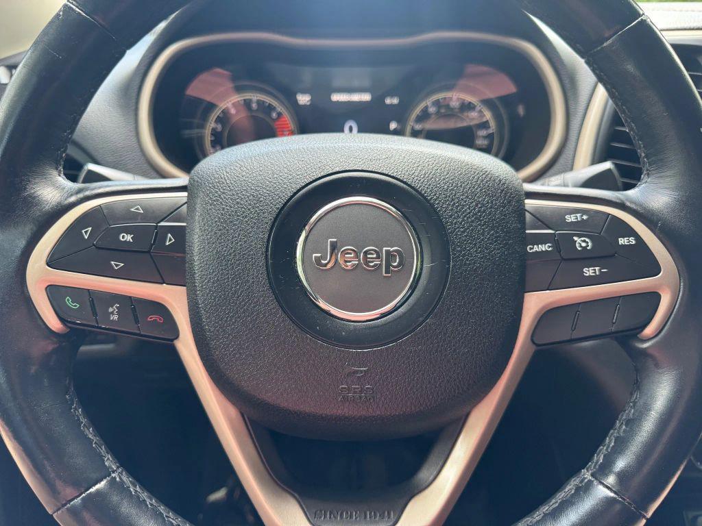 used 2017 Jeep Cherokee car, priced at $10,500