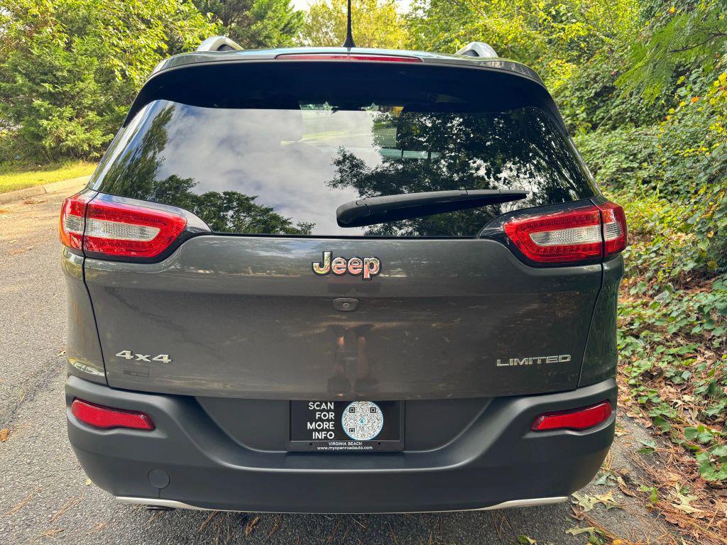 used 2017 Jeep Cherokee car, priced at $10,500