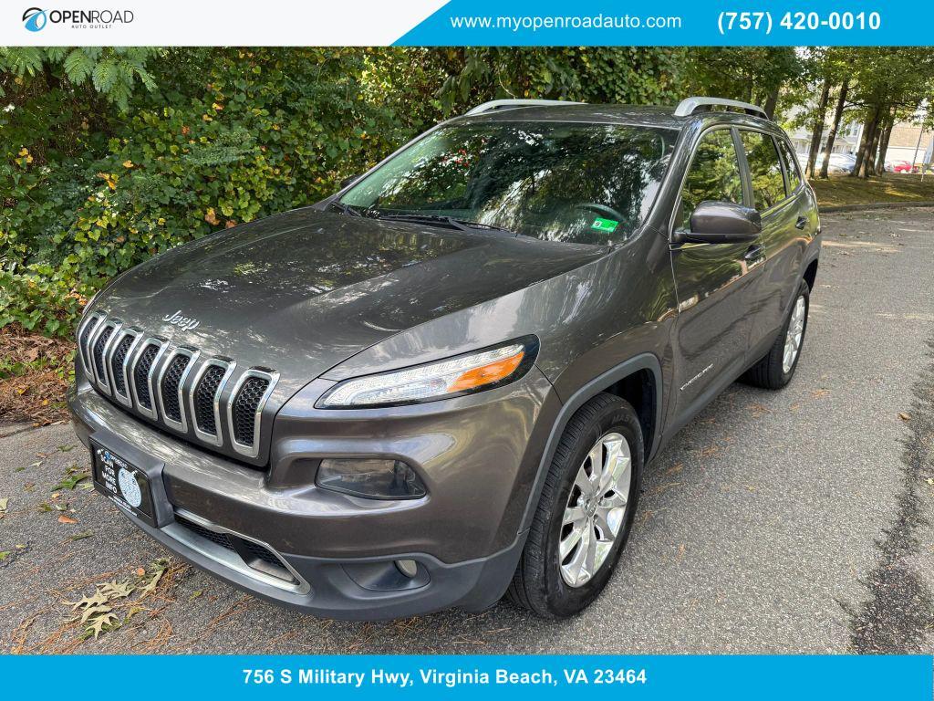 used 2017 Jeep Cherokee car, priced at $10,500
