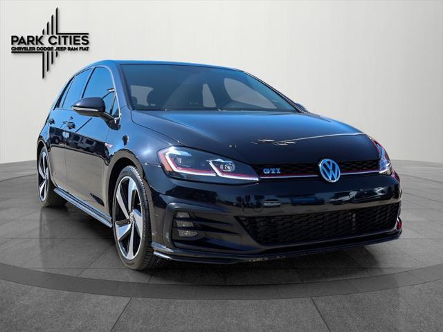 used 2018 Volkswagen Golf GTI car, priced at $23,146
