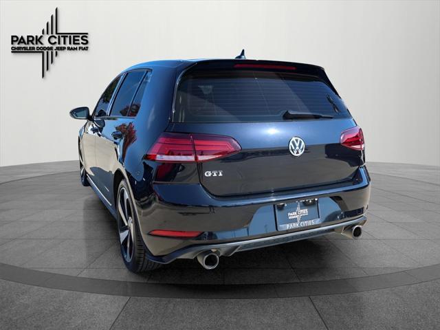used 2018 Volkswagen Golf GTI car, priced at $23,146