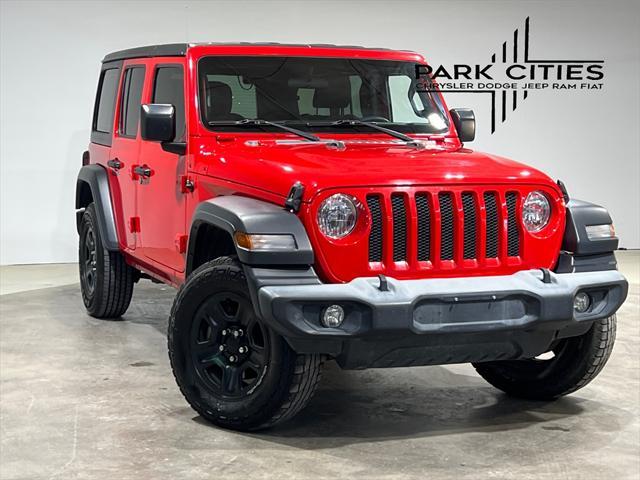 used 2019 Jeep Wrangler Unlimited car, priced at $24,982