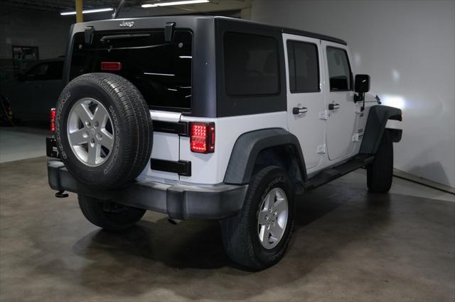 used 2016 Jeep Wrangler Unlimited car, priced at $20,995