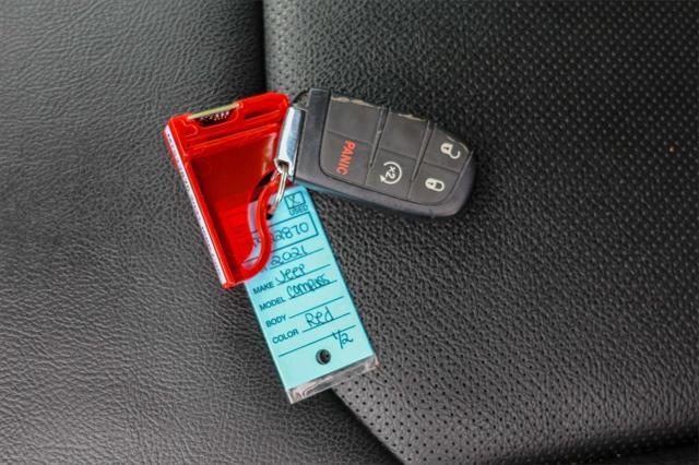used 2021 Jeep Compass car, priced at $18,367