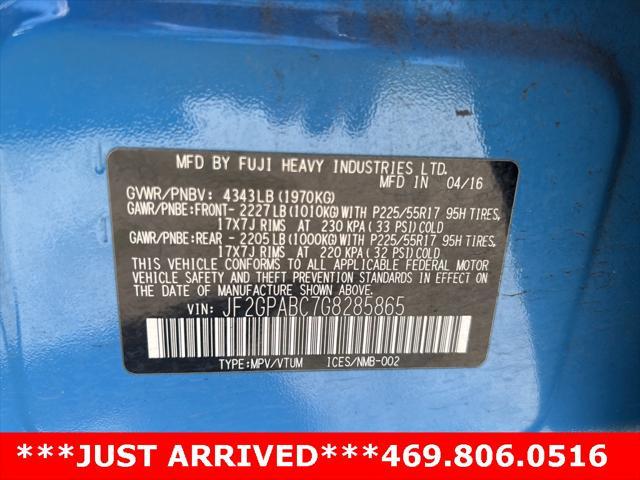 used 2016 Subaru Crosstrek car, priced at $16,330