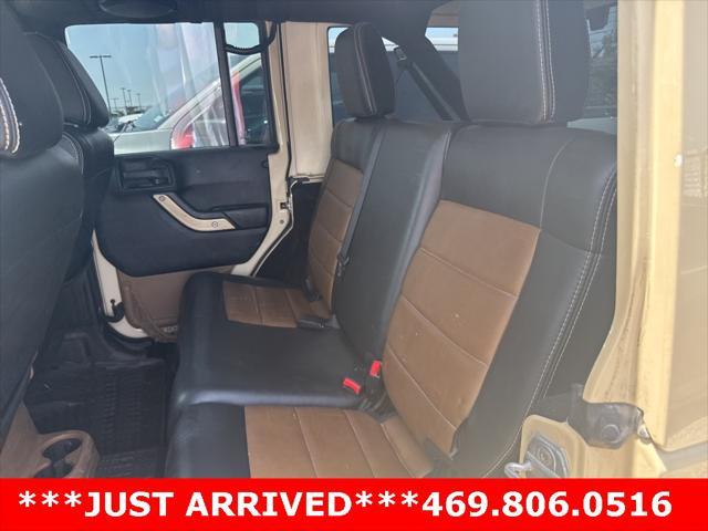 used 2011 Jeep Wrangler Unlimited car, priced at $14,721