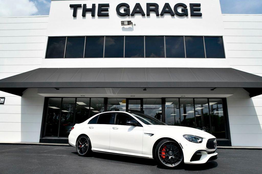 used 2021 Mercedes-Benz AMG E 63 car, priced at $94,900