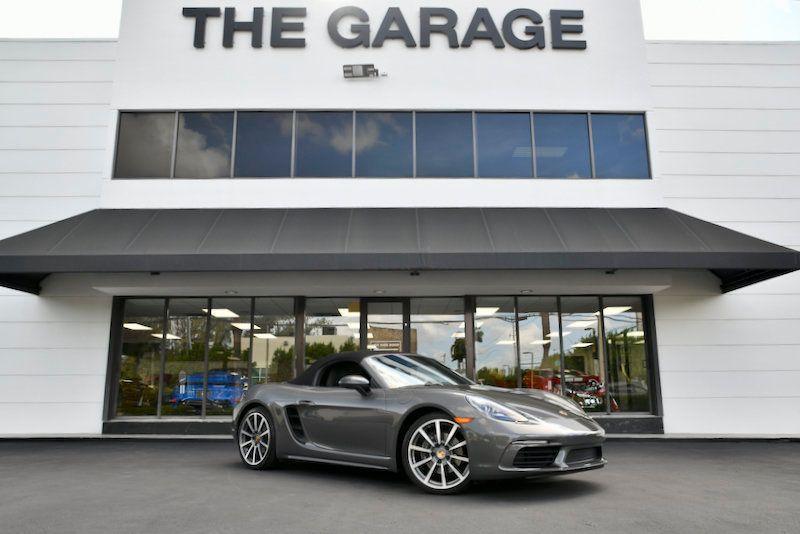 used 2018 Porsche 718 Boxster car, priced at $52,900