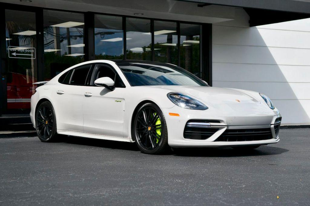 used 2018 Porsche Panamera e-Hybrid car, priced at $98,900