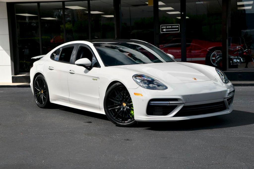 used 2018 Porsche Panamera e-Hybrid car, priced at $98,900