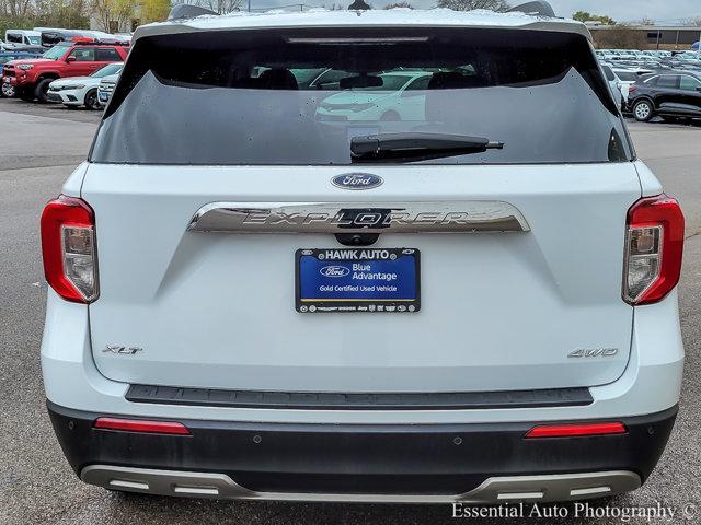 used 2021 Ford Explorer car, priced at $31,900