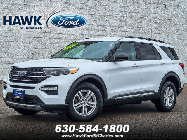 used 2021 Ford Explorer car, priced at $31,900