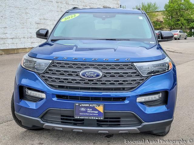 used 2022 Ford Explorer car, priced at $35,661