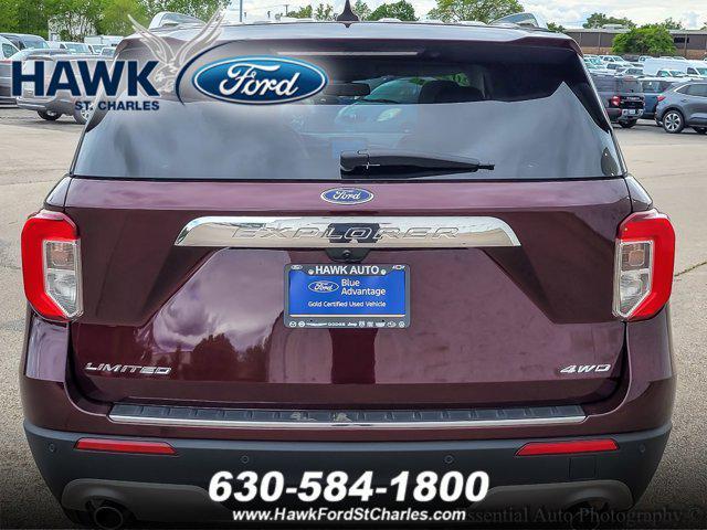 used 2022 Ford Explorer car, priced at $37,700