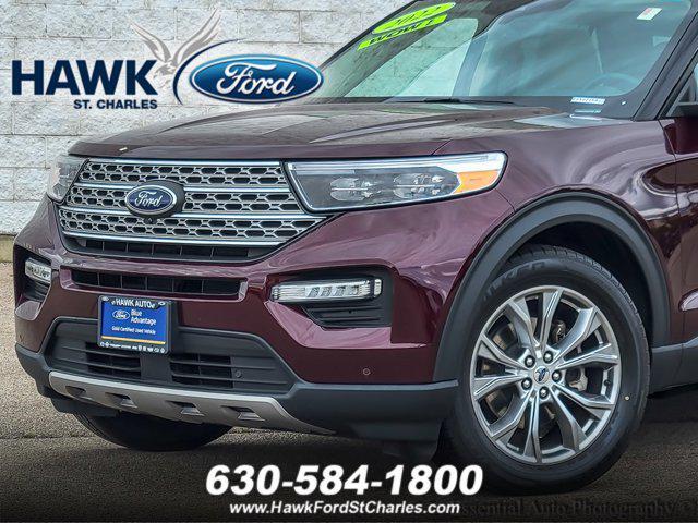 used 2022 Ford Explorer car, priced at $37,700