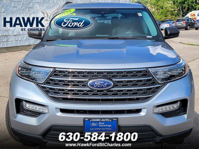 used 2022 Ford Explorer car, priced at $34,550