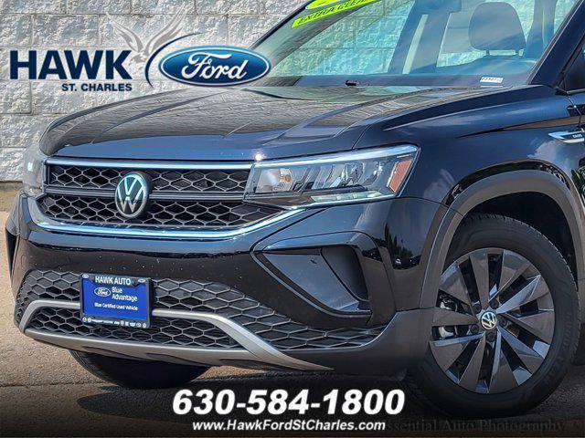 used 2022 Volkswagen Taos car, priced at $22,550