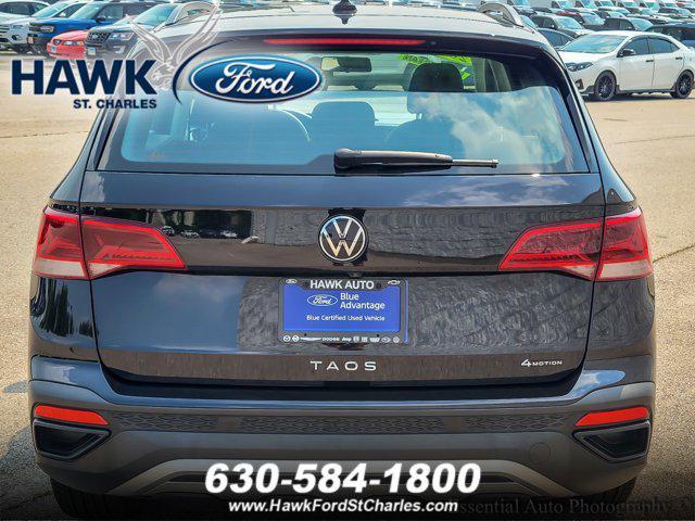 used 2022 Volkswagen Taos car, priced at $22,550