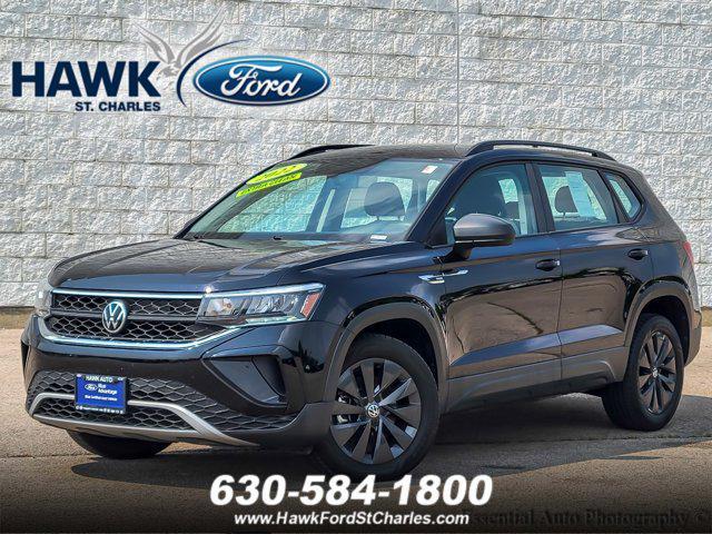 used 2022 Volkswagen Taos car, priced at $22,550