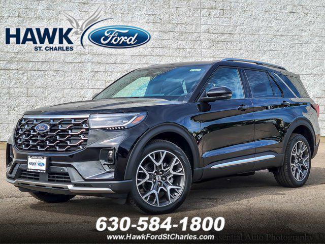 new 2025 Ford Explorer car, priced at $57,755