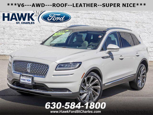 used 2021 Lincoln Nautilus car, priced at $37,700