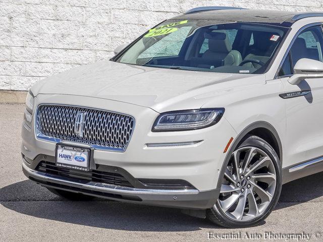 used 2021 Lincoln Nautilus car, priced at $37,700