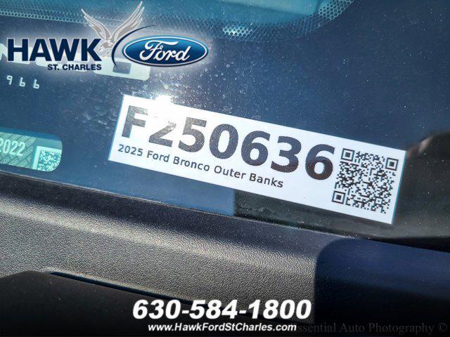 new 2025 Ford Bronco car, priced at $53,850