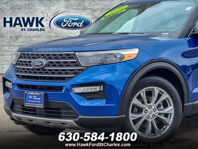 used 2022 Ford Explorer car, priced at $33,660