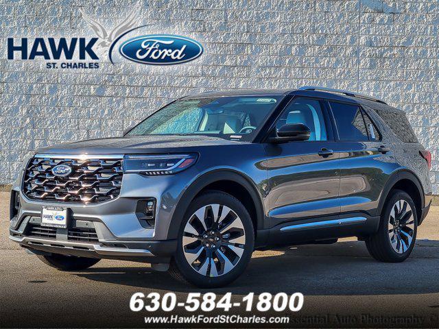 new 2025 Ford Explorer car, priced at $55,845