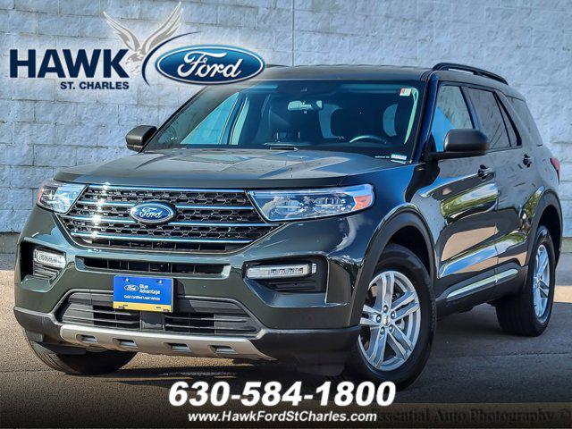 used 2022 Ford Explorer car, priced at $31,850