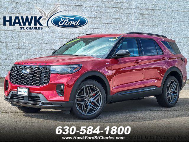new 2025 Ford Explorer car, priced at $49,335