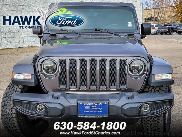 used 2018 Jeep Wrangler Unlimited car, priced at $23,550