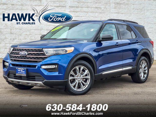 used 2021 Ford Explorer car, priced at $32,900