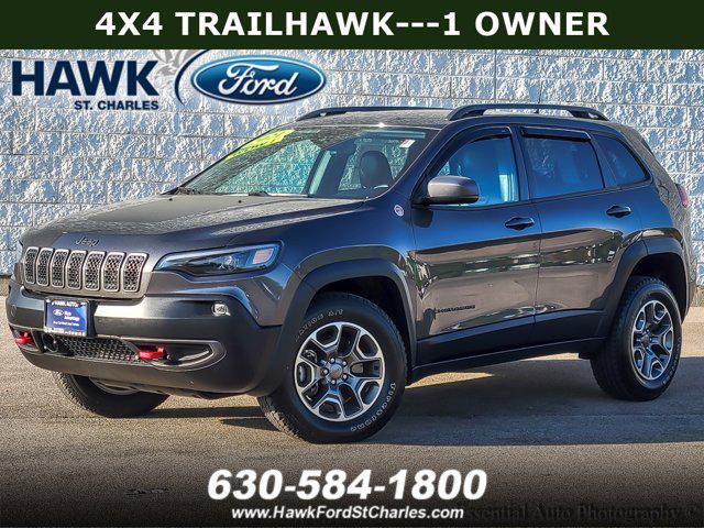 used 2021 Jeep Cherokee car, priced at $24,700