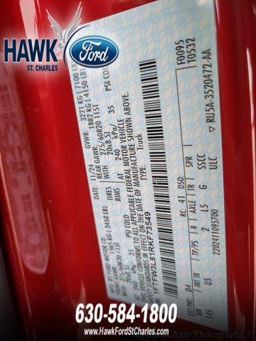 new 2024 Ford F-150 car, priced at $58,826