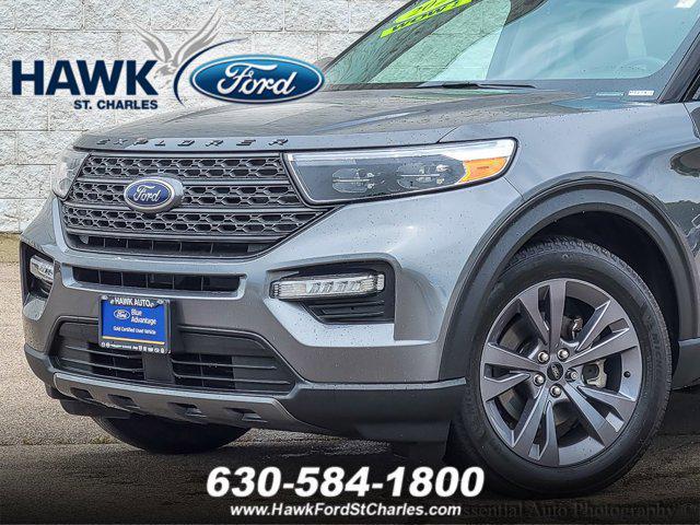 used 2023 Ford Explorer car, priced at $37,660